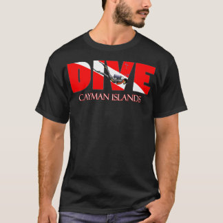 DIVE Cayman Islands SCUBA Diving Snorkelling  T-Shirt