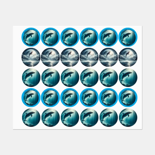Dive Deep Live Free Dolphin  (Sheet)