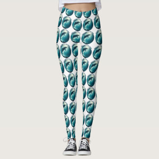 Dive Deep Live Free Dolphin Leggings