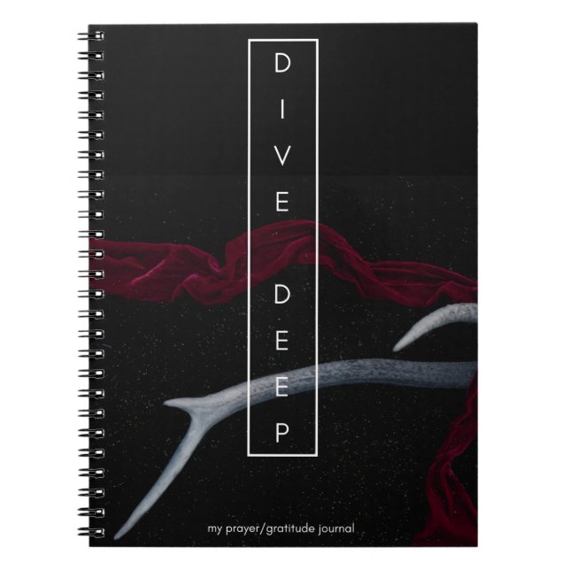 Dive Deep Prayer and Gratitude Journal (Front)