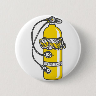 Dive Dive Dive 6 Cm Round Badge