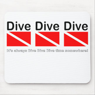 DIVE DIVE DIVE - Mouse Pad