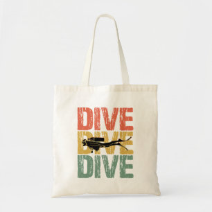 Dive Dive Dive - Scuba Diver Underwater Diving Tote Bag