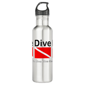 DIVE DIVE DIVE Stainless steel water bottle
