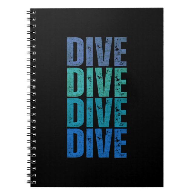 DIVE DIVE NOTEBOOK (Front)