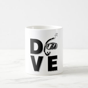 Dive Diving Apnoe Diver Freediver Freediving Coffee Mug