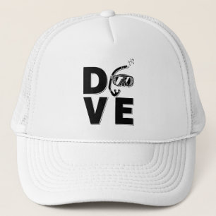 Dive Diving Apnoe Diver Freediver Freediving Trucker Hat
