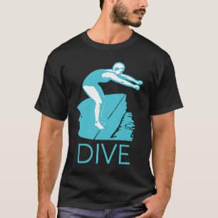 DIVE Encourage Inspire Motivate Boost Support Retr T-Shirt