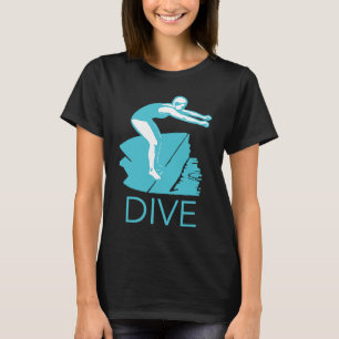 DIVE Encourage Inspire Motivate Boost Support Retr T-Shirt