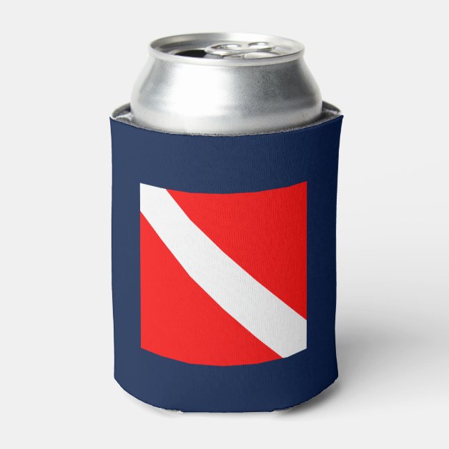 Dive Flag Can Cooler (Can Front)