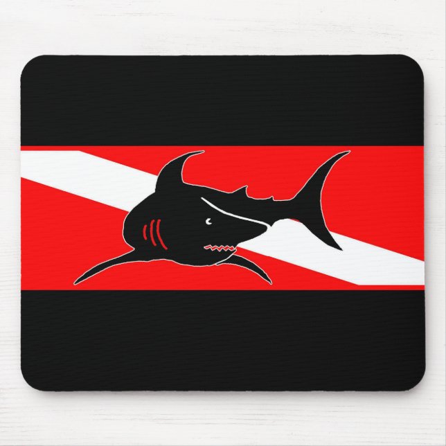 Dive Flag Collection Mouse Pad (Front)