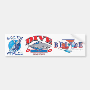 Dive Hawaii, Bumper Sticker
