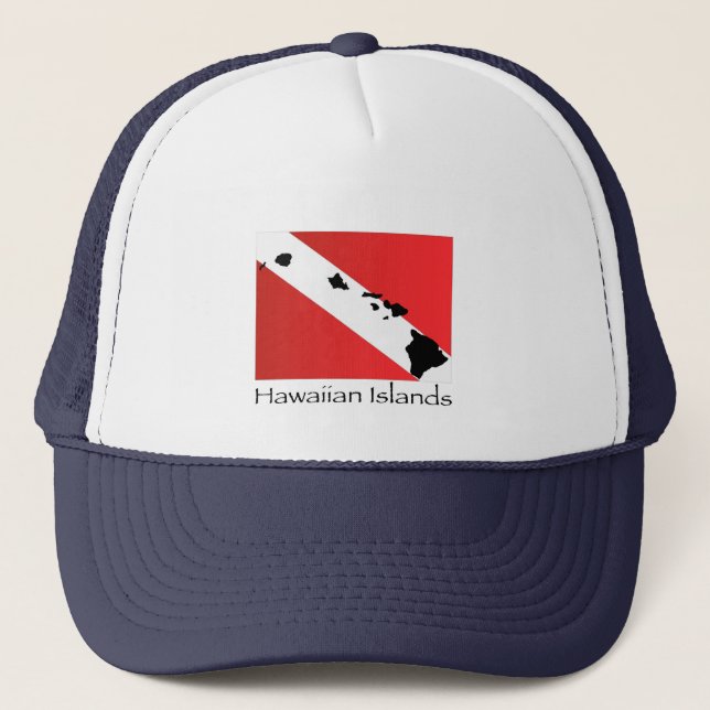 Dive Hawaiian Islands Trucker Hat (Front)