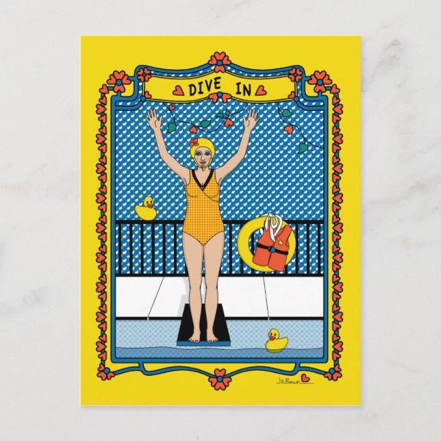 Dive In_B_ Postcard (Front)