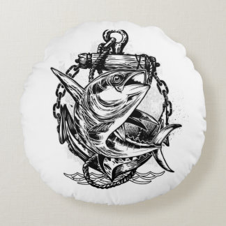 DIVE IN SEA ROUND CUSHION