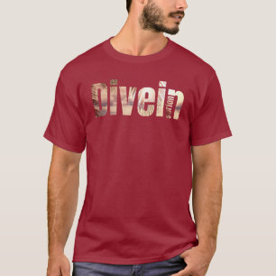 dive in surf on  T-Shirt