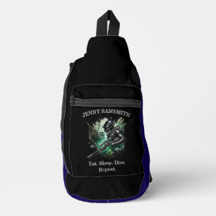 Dive Into Fun: Ocean Lovers Unite! Sling Bag