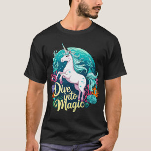Dive into Magic â€“ Reef Unicorn T-Shirt