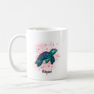 Dive Into Ocean Magic with Turtles! Coffee Mug