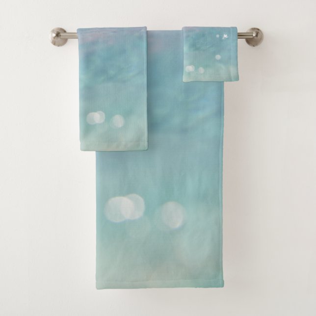 Dive into the Caribbean Sea 3 Bath Towel Set (Insitu)