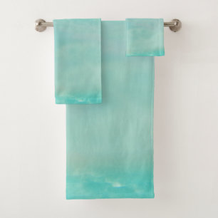 Dive into the Caribbean Sea 4 Bath Towel Set