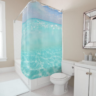 Dive into the Caribbean Sea 5 Shower Curtain
