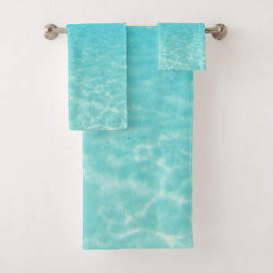 Dive into the Caribbean Sea Bliss 2 Bath Towel Set