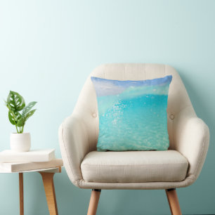 Dive into the Caribbean Sea Bliss 2 Cushion