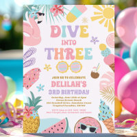 Dive Into Three Tropical Beach 3rd Birthday Party