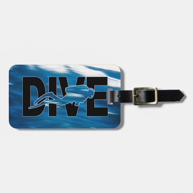 DIVE LUGGAGE TAG (Front Horizontal)