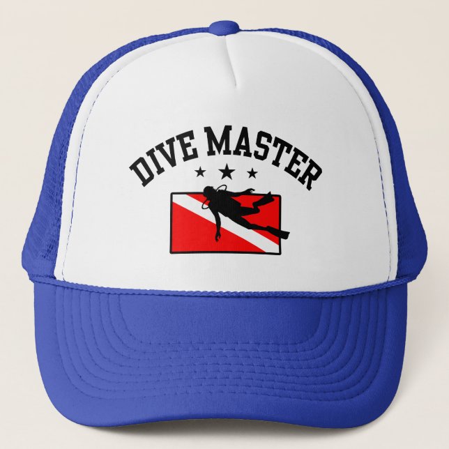 Dive Master Trucker Hat (Front)