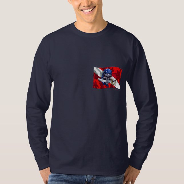 Dive Pirate T-Shirt (Front)
