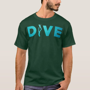 Dive Quote Freedive Spearfishing Apnoea Apnoe Fans T-Shirt