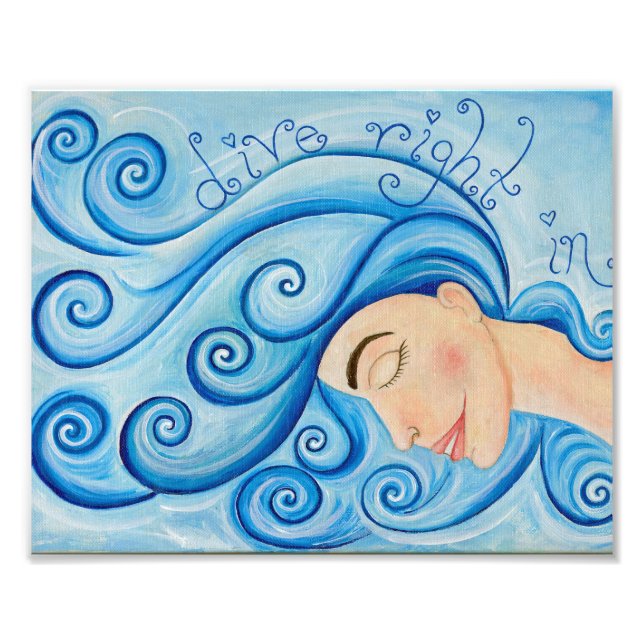 Dive Right In Print (Front)