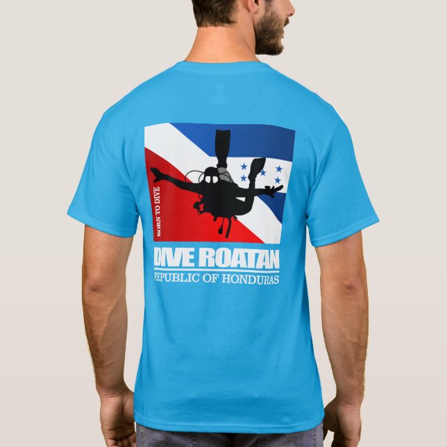 Dive Roatan DF2 T-Shirt (Back)