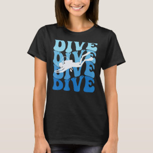 Dive Scuba Diver Diving Graphic Men Women T-Shirt