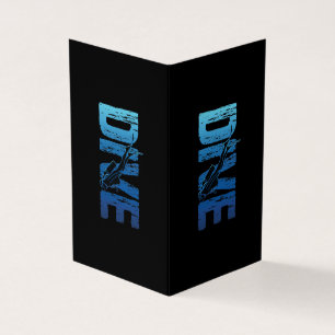 Dive Scuba Diver Vertical
