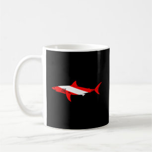 Dive Shark Scuba Diving For Diver Coffee Mug