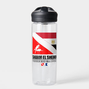 Dive Sharm el Sheikh (sq) Water Bottle