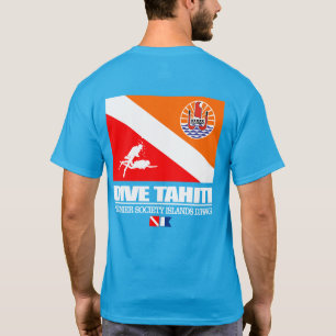 Dive Tahiti (sq) T-Shirt
