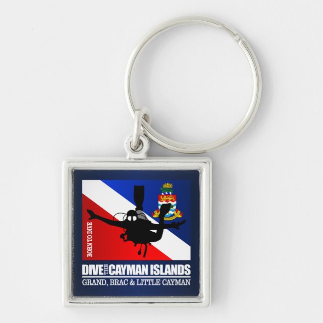 Dive The Cayman Islands DF2 Key Ring (Front)