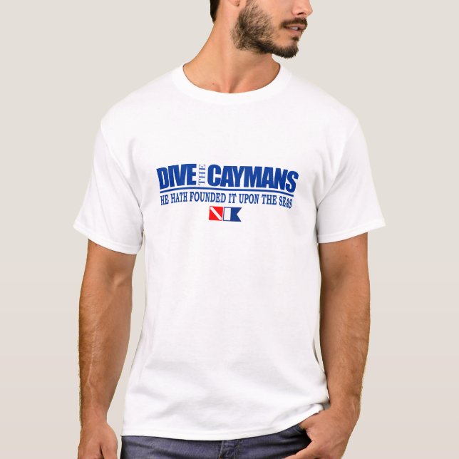 Dive The Caymans Apparel T-Shirt (Front)
