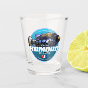 Dive the Komodo Islands (DD2) Shot Glass