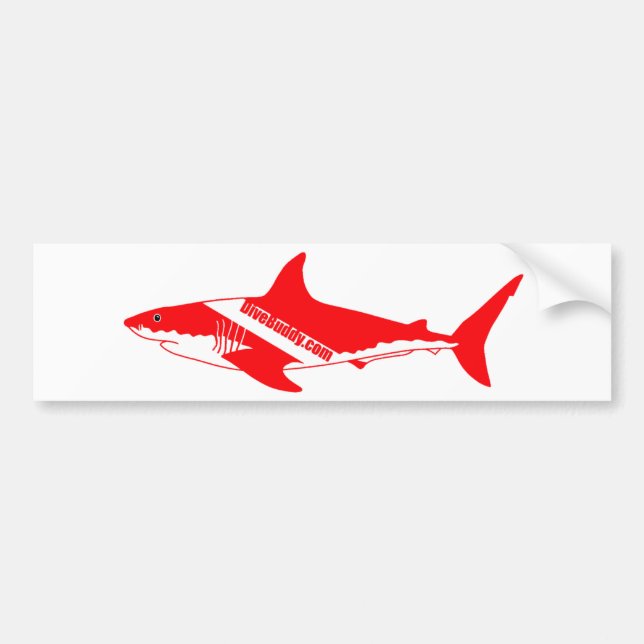 DiveBuddy.com Shark Sticker (Front)