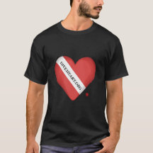 Diveheart Heart Men's T-Shirt