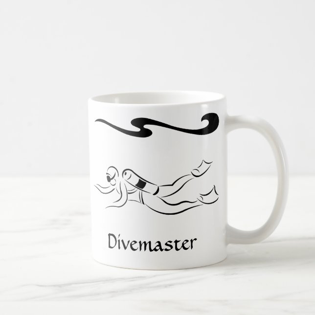 Divemaster Coffee Mug (Right)