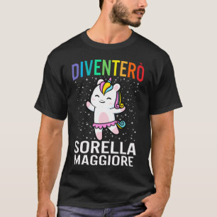Diventerò sorella maggiore, camicia sorella T-Shirt