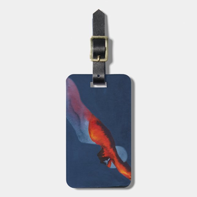 Diver 2 luggage tag (Front Vertical)