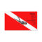 Diver And Dive Flag