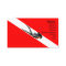 Diver And Dive Flag